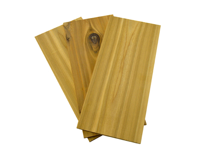 Grillplanker Cedertræ - 3 stk, 30x14 cm