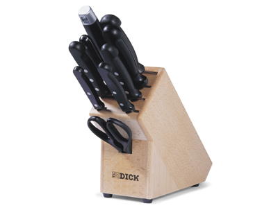 Knivblok Dick m. 9 dele