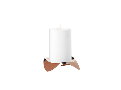 Bloklysestage kobber Stelton Ø12