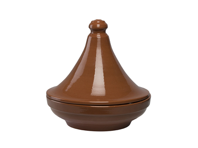 Torrent Tagine m/låg Ø25 cm terracotta