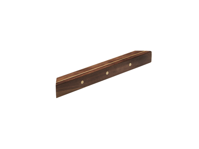 Knivmagnet 4 knive 40x4x4 cm Valnød