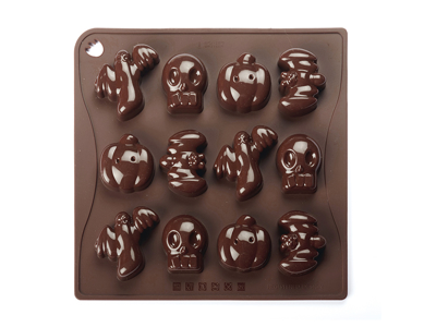 Chokoladeform brun Halloween