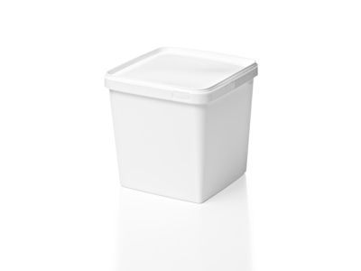 Condi bøtte hvid 5 ltr - Ej frost