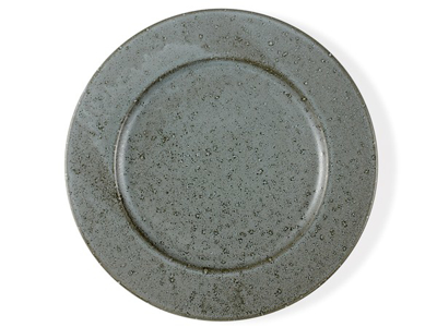 Tallerken dessert 22 cm stentøj grå Bitz