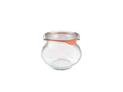 Weck Sylteglas Deco - Clips og gummiring med følger ikke