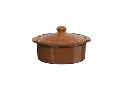 Torrent cocotte m/låg Ø17 cm terracotta