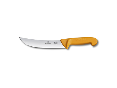 Skærekniv Gul 26 cm Swibo krum