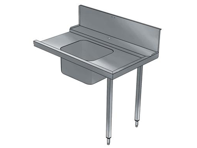 Indgangsbord 1800 mm m/vask H>V