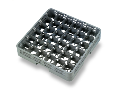 Opvaskebakke 50x50 cm til 36 glas