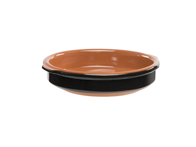 Torrent ovnfast skål Ø18 cm sort/terraco