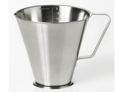 Litermål rustfri 0,5 ltr