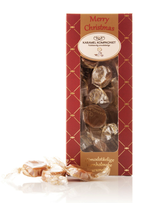 Merry Christmas - 100g julekarameller